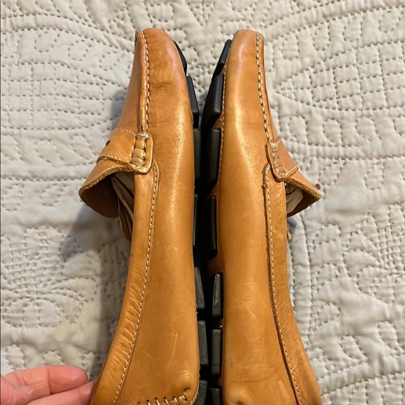 Mercanti Fiorentini Brown Penny Loafers Timeless Flats - Picture 8 of 9